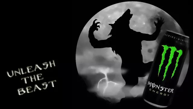 monster的logo是一个魔爪   整个品牌走鬼屋风格 产品长这样 刚